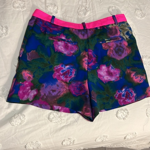 SANDRO multicolor flower print mini shorts - Picture 6 of 6